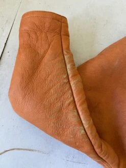 Vintage 80's Women Shearling Coat In Brown -Northern Grip IMG 2542