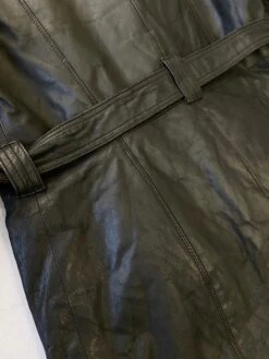 Vintage 70's Women Leather Fur Coat In Black 11 Vintage 70's Women Leather Fur Coat In Black -Northern Grip IMG 3636