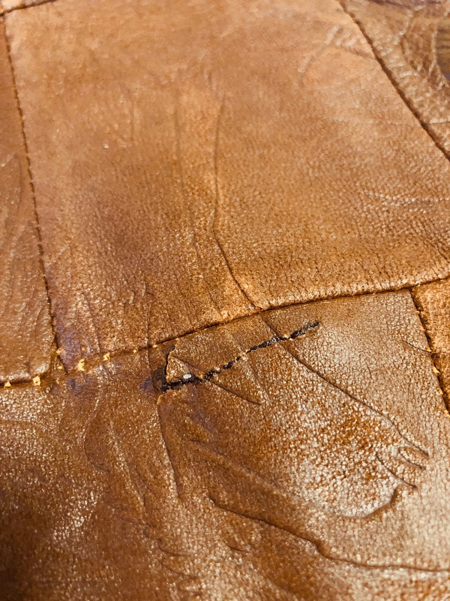 Vintage 80's Men Sherpa Lined Patchwork Leather Vest In Brown 6 Vintage 80's Men Sherpa Lined Patchwork Leather Vest In Brown - Image 6