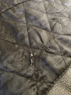 Vintage 90's Women Biker Leather Jacket In Black -Northern Grip IMG 8203