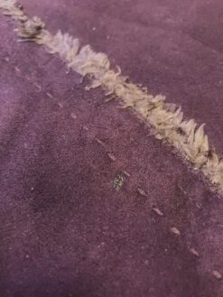 Vintage 00's Women Faux Shearling Vest In Purple -Northern Grip IMG 8320