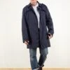 Vintage 90's Men Cotton Mac Coat