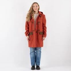 Vintage 00's Women Wool Duffle Coat In Orange 9 Vintage 00's Women Wool Duffle Coat In Orange -Northern Grip Square 0021 bcc6b286 a3dc 46dc b027 0ce0e2e6aa27