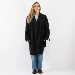 Vintage 90's Women Trench Coat In Black 9 Vintage 90's Women Trench Coat In Black -Northern Grip Square 0030 15cc180f 3cdf 42d0 9837 9416ff1aab68