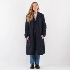 Vintage 90's Women Trench Coat In Blue 10 Vintage 90's Women Trench Coat In Blue -Northern Grip Square 0084 a51f553a 522f 40ae 8699 c992b62251d6