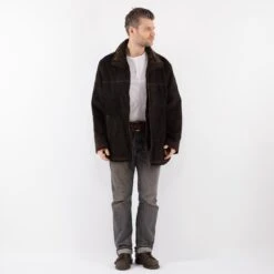 Vintage 90's Men Suede Jacket In Brown 9 Vintage 90's Men Suede Jacket In Brown -Northern Grip Square 0099 6c5e17a7 53f6 4e62 b1f0 b172f9847291