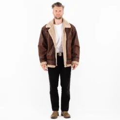 Vintage 90's Men Suede Sherpa Jacket In Brown 9 Vintage 90's Men Suede Sherpa Jacket In Brown -Northern Grip Square 0106 6ae82be5 925c 44a5 819b e0bb86e892fc