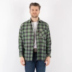 Vintage 90's Men Plaid Flannel Shirt In Green 9 Vintage 90's Men Plaid Flannel Shirt In Green -Northern Grip Square 0113 006526d9 c2d5 45bd 8965 ad16019ec78f