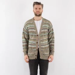 Vintage 90's Men Patterned Cardigan In Multi -Northern Grip Square 0186 d7b9a603 f1dc 4362 b495 1b18d7f102e2