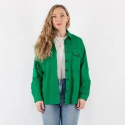 Vintage 90's Women Work Shirt In Green 7 Vintage 90's Women Work Shirt In Green -Northern Grip Square 0275 a8a0d668 71f5 44a8 8544 586a8e828738