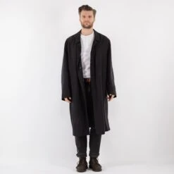 Vintage 90's Men Oversized Mac Coat In Gray 9 Vintage 90's Men Oversized Mac Coat In Gray -Northern Grip Square 0325