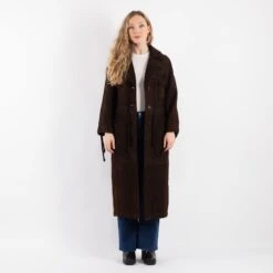 Vintage 90's Women Sheepskin Long Coat In Brown 11 Vintage 90's Women Sheepskin Long Coat In Brown -Northern Grip Square 0342 30eebd5f 2dc4 46db b863 40f70669b2ad
