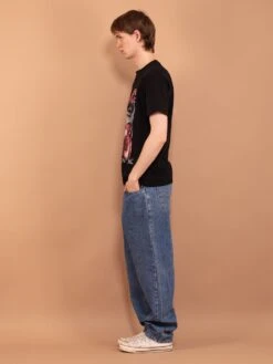 Vintage 00's Men T-shirt With 2Pac Print -Northern Grip Vintage 00s 2pac tshirt 2000 gadu 2pac tkrekls 0056