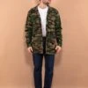 Vintage 00's Men Parka Jacket In Camo