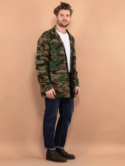 Vintage 00's Men Parka Jacket In Camo 5 Vintage 00's Men Parka Jacket In Camo -Northern Grip Vintage 00s Men Parka Jacket Cameo 3