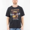 Vintage 00's Men Led Zeppelin Print T-Shirt In Gray