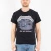 Vintage 00's Men Metallica Print T-Shirt In Dark Gray