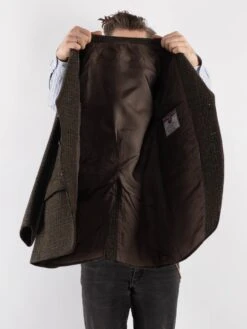 Vintage 70's Men Harris Tweed Jacket In Green 8 Vintage 70's Men Harris Tweed Jacket In Green -Northern Grip Vintage 70s Men Harris Tweed Jacket 0068