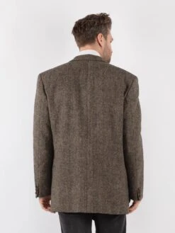Vintage 70's Men Harris Tweed Jacket In Beige 7 Vintage 70's Men Harris Tweed Jacket In Beige -Northern Grip Vintage 70s Men Harris Tweed Jacket 0116