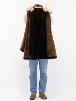 Vintage 70's Men Sheepskin Coat In Green -Northern Grip Vintage 70s Men Sheepskin Coat 0075 37a45d26 ce99 4577 aa3d a0a0bf910359