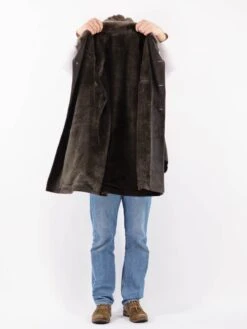 Vintage 70's Men Suede Sherpa Coat In Gray 8 Vintage 70's Men Suede Sherpa Coat In Gray -Northern Grip Vintage 70s Men Suede Sherpa Coat 0083 59926cf0 b877 47c0 94de 38e8e7f64723