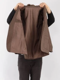 Vintage 70's Men Wool Blazer Jacket In Brown -Northern Grip Vintage 70s Men Wool Blazer Jacket 0220 a758fea5 3970 4257 850e 39e02bc7f2e4