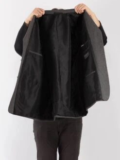 Vintage 70's Men Wool Blazer Jacket In Gray 8 Vintage 70's Men Wool Blazer Jacket In Gray -Northern Grip Vintage 70s Men Wool Blazer Jacket 0247 f3cefdea f1c0 4777 acd6 5463c556a995