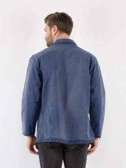 Vintage 70's Men Sun Faded Work Jacket In Blue 6 Vintage 70's Men Sun Faded Work Jacket In Blue -Northern Grip Vintage 70s Men Work Jacket 0586