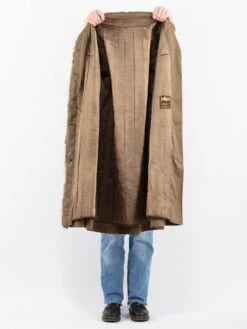 Vintage 70's Women Mac Coat In Brown 8 Vintage 70's Women Mac Coat In Brown -Northern Grip Vintage 70s Women Mac Coat 0049