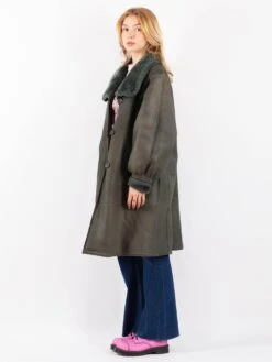 Vintage 70's Women Sheepskin Coat In Sage Green 7 Vintage 70's Women Sheepskin Coat In Sage Green -Northern Grip Vintage 70s Women Sheepskin Coat 0202 29940784 2665 4940 9195 b3c1ba1be998