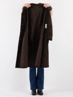 Vintage 70's Penny Lane Suede Coat In Brown 8 Vintage 70's Penny Lane Suede Coat In Brown -Northern Grip Vintage 70s Women Suede Coat 0618