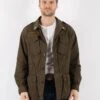 Vintage 80's Men Italian Military Jacket In Green
