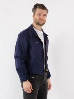 Vintage 80's Men Cropped Italian Military Jacket In Blue 8 Vintage 80's Men Cropped Italian Military Jacket In Blue -Northern Grip Vintage 80s Men Work Jacket 0588 7dfd3c66 3946 4611 9c99 0c527c4255d1