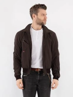 Vintage 00's Men Belstaff Bomber Jacket In Brown