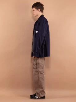 Vintage 90's Men Italian Work Shirt -Northern Grip Vintage 90s Men Italian Work Shirt 2