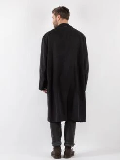 Vintage 90's Men Oversized Mac Coat In Gray 7 Vintage 90's Men Oversized Mac Coat In Gray -Northern Grip Vintage 90s Men Mac Coat 0327