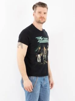 Vintage 90's Men ZZ Top Print T-Shirt In Black 8 Vintage 90's Men ZZ Top Print T-Shirt In Black -Northern Grip Vintage 90s Men T Shirt 0498