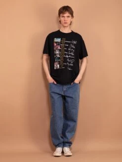 Vintage 90's Men T-shirt With Star Wars Movie Print