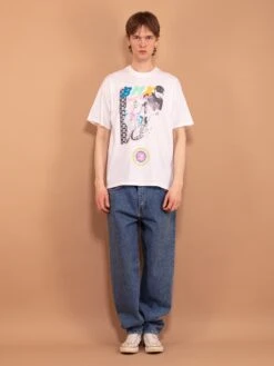 Vintage 90's Men T-shirt With BMX Print