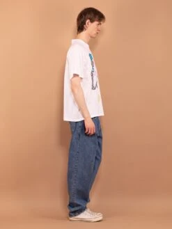 Vintage 90's Men T-shirt With BMX Print -Northern Grip Vintage 90s Men Tshirt 0086