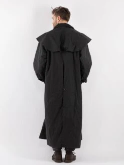 Vintage 90's Men Backhouse Waxed Canvas Maxi Coat In Gray 7 Vintage 90's Men Backhouse Waxed Canvas Maxi Coat In Gray -Northern Grip Vintage 90s Men Waxed Cotton Coat 0031