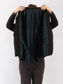 Vintage 90's Men Cashmere Wool Blend Blazer Jacket In Green 8 Vintage 90's Men Cashmere Wool Blend Blazer Jacket In Green -Northern Grip Vintage 90s Men Wool Blazer Jacket 0194