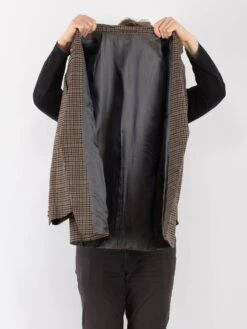 Vintage 90's Men Wool Blazer Jacket In Multi -Northern Grip Vintage 90s Men Wool Blazer Jacket 0369