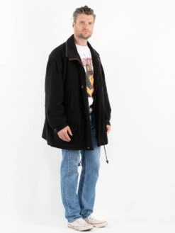 Vintage 90's Men Wool Blend Jacket In Gray 7 Vintage 90's Men Wool Blend Jacket In Gray -Northern Grip Vintage 90s Men Wool Jacket 0240