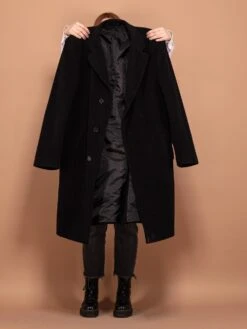 Vintage 90's WomenCashmere And Wool Blend Coat In Gray 7 Vintage 90's WomenCashmere And Wool Blend Coat In Gray -Northern Grip Vintage 90s Women Cashmere Wool Blend Coat Gray 4