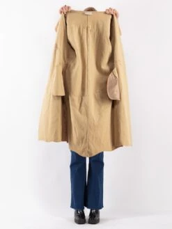 Vintage 90's Women Faux Suede Coat In Beige 8 Vintage 90's Women Faux Suede Coat In Beige -Northern Grip Vintage 90s Women Faux Suede Coat 0774