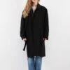Vintage 90's Women Mac Coat In Black