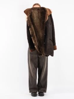 Vintage 90's Women Sheepskin In Brown 8 Vintage 90's Women Sheepskin In Brown -Northern Grip Vintage 90s Women Sheepskin Coat 0764