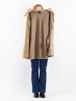 Vintage 90's Women Sherpa Jacket In Beige 8 Vintage 90's Women Sherpa Jacket In Beige -Northern Grip Vintage 90s Women Sherpa Jacket 0246