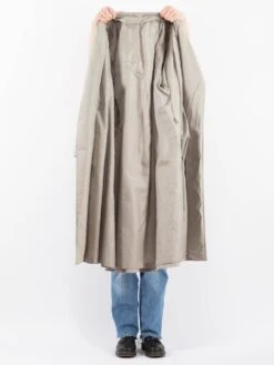 Vintage 90's Women Trench Coat In Gray -Northern Grip Vintage 90s Women Trench Coat 0036
